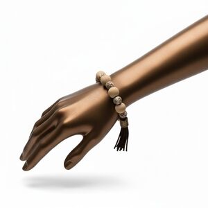 Wellness Stones ▪︎ White Howlite w/ Tassel